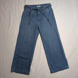 Paige "Anessa" Wide Leg Jeans, Size 28